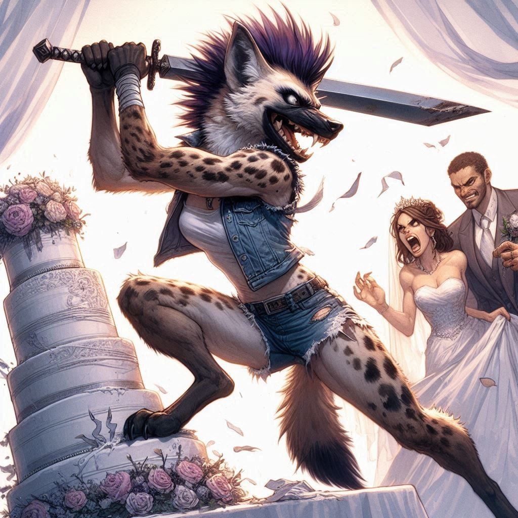 Wedding Crasher Hyena Grind