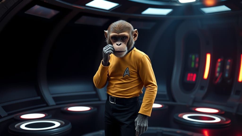 devolved captain Kirk   by @CloudIsle