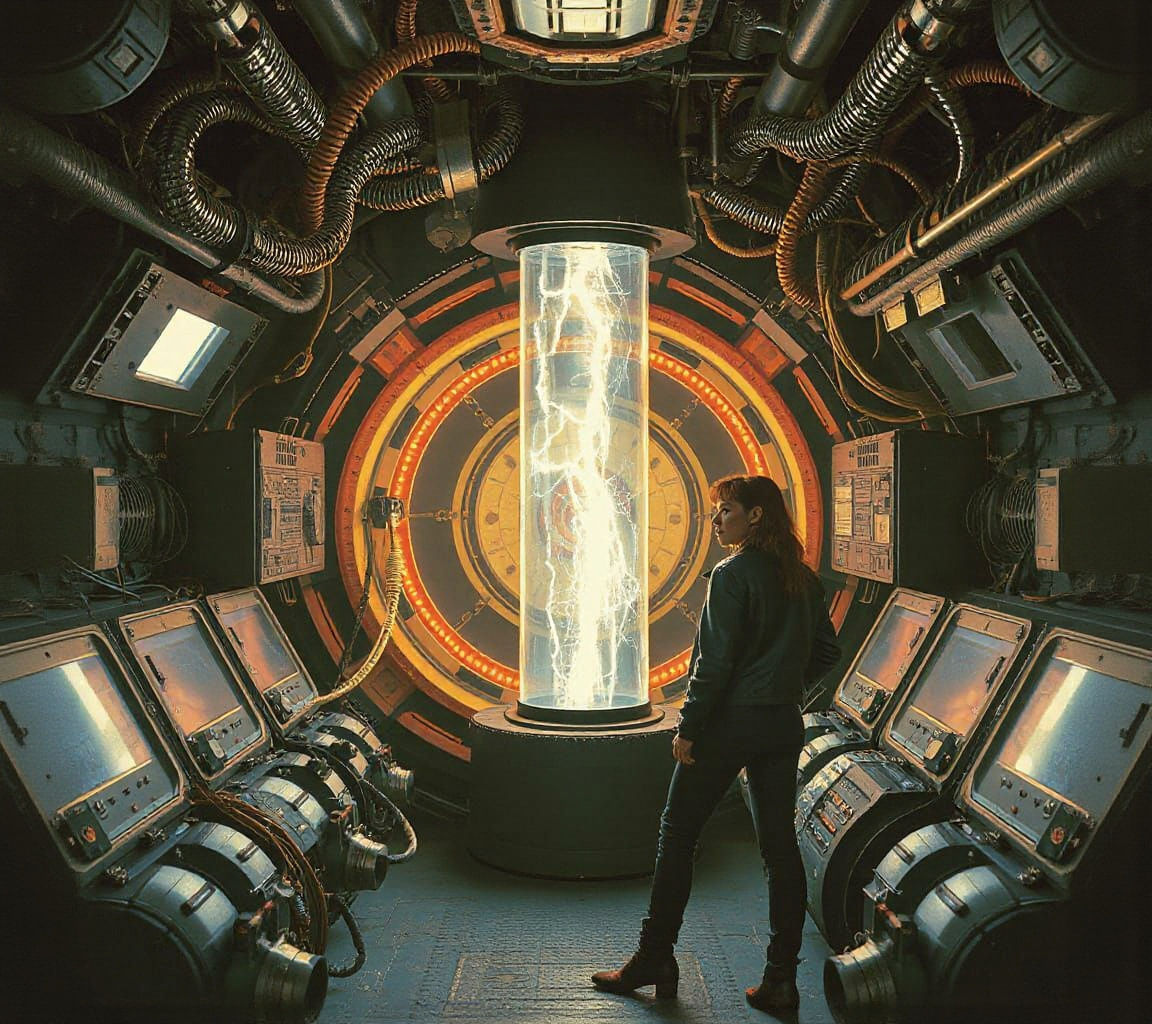 Engine room warp core