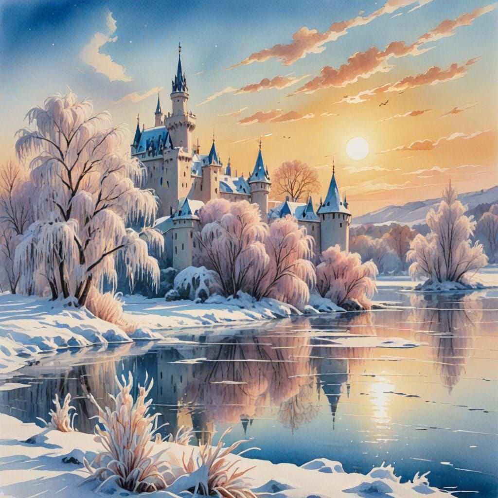 Winter castle  by @Atatorus