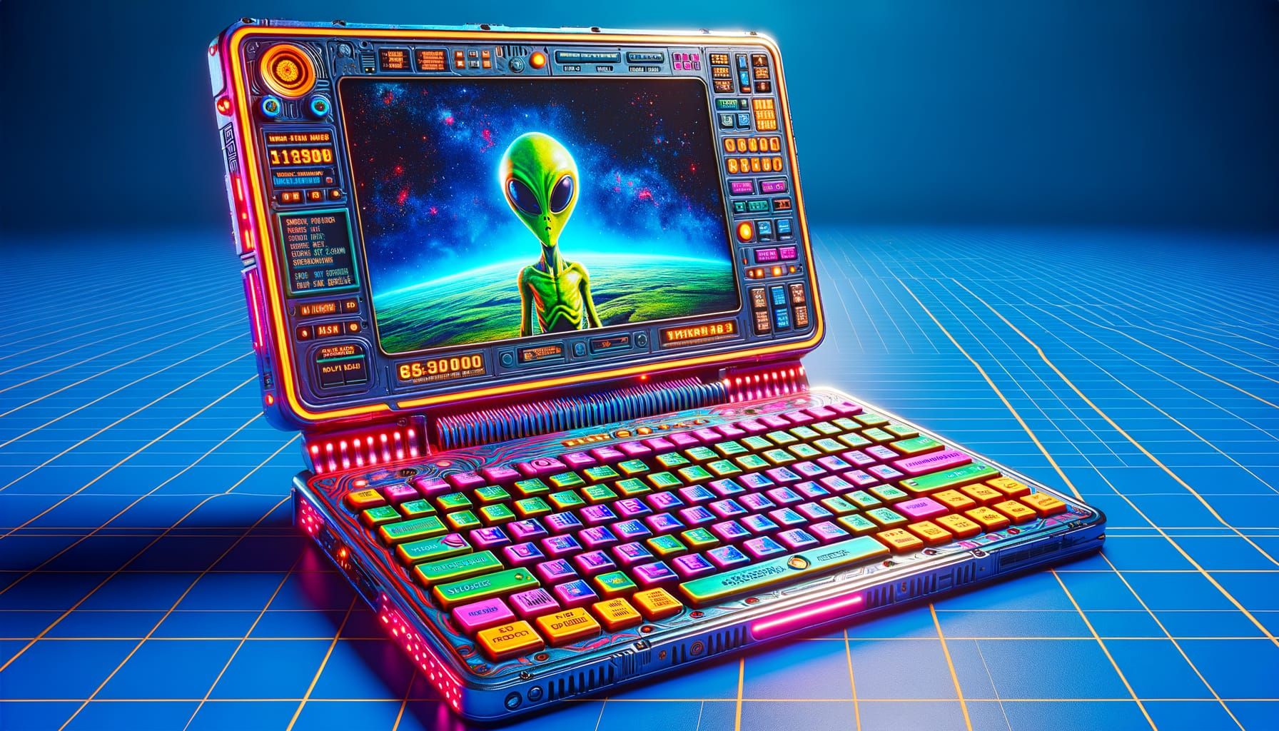 Alien Laptop