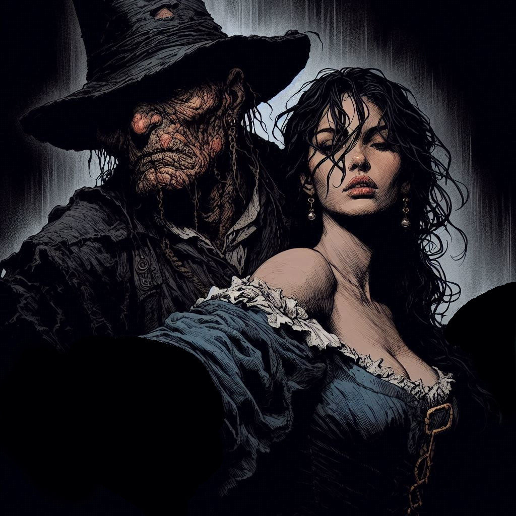 Esmeralda and Quasimodo