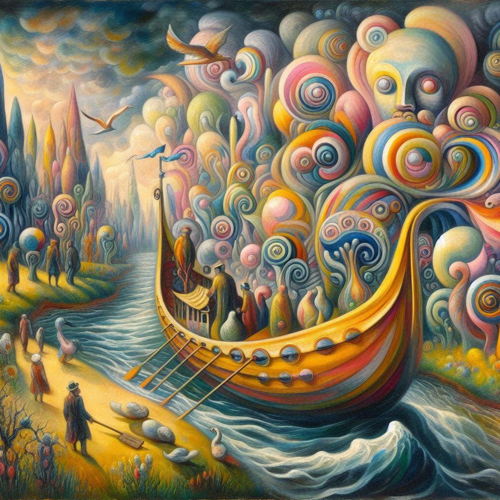 Boat carrying our dreams