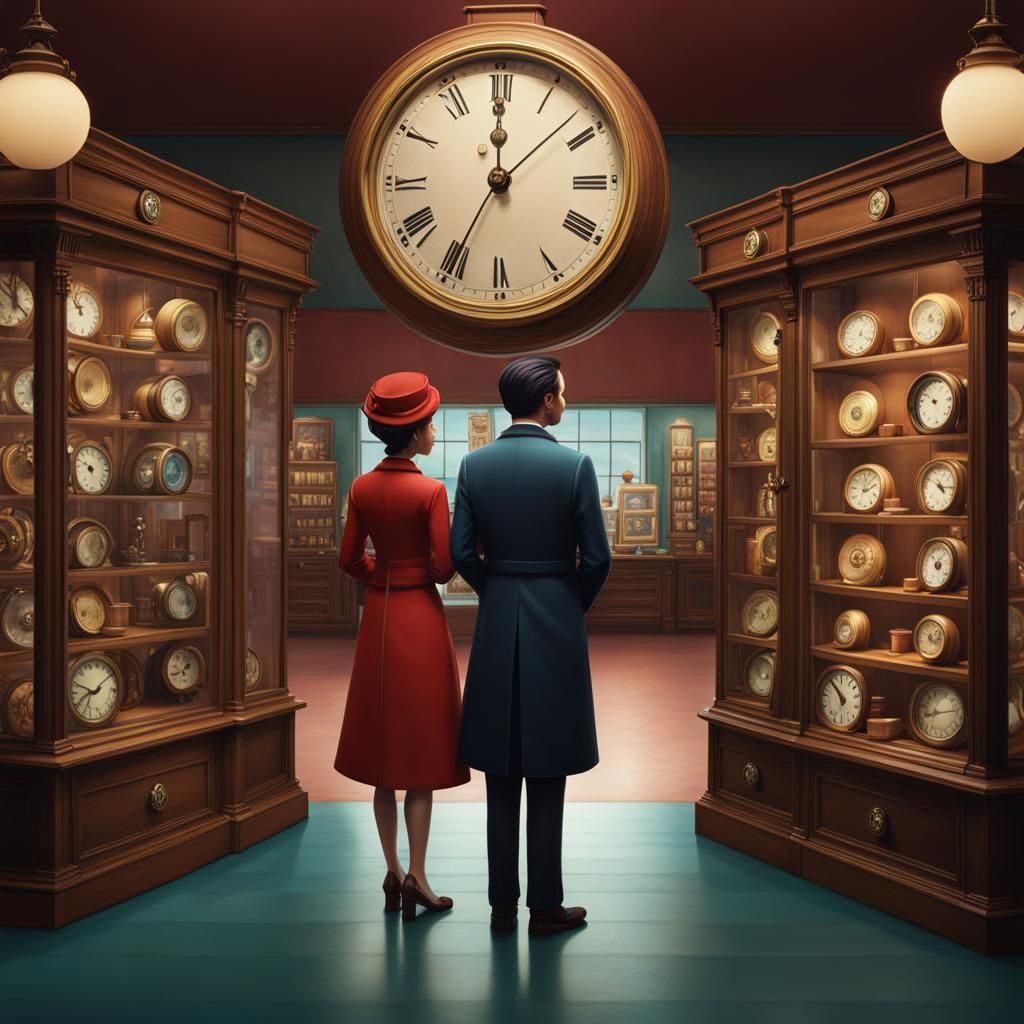 Clocks AI Generated Artwork NightCafe Creator