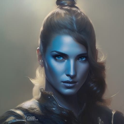 Woman warrior by Gabriel Picart