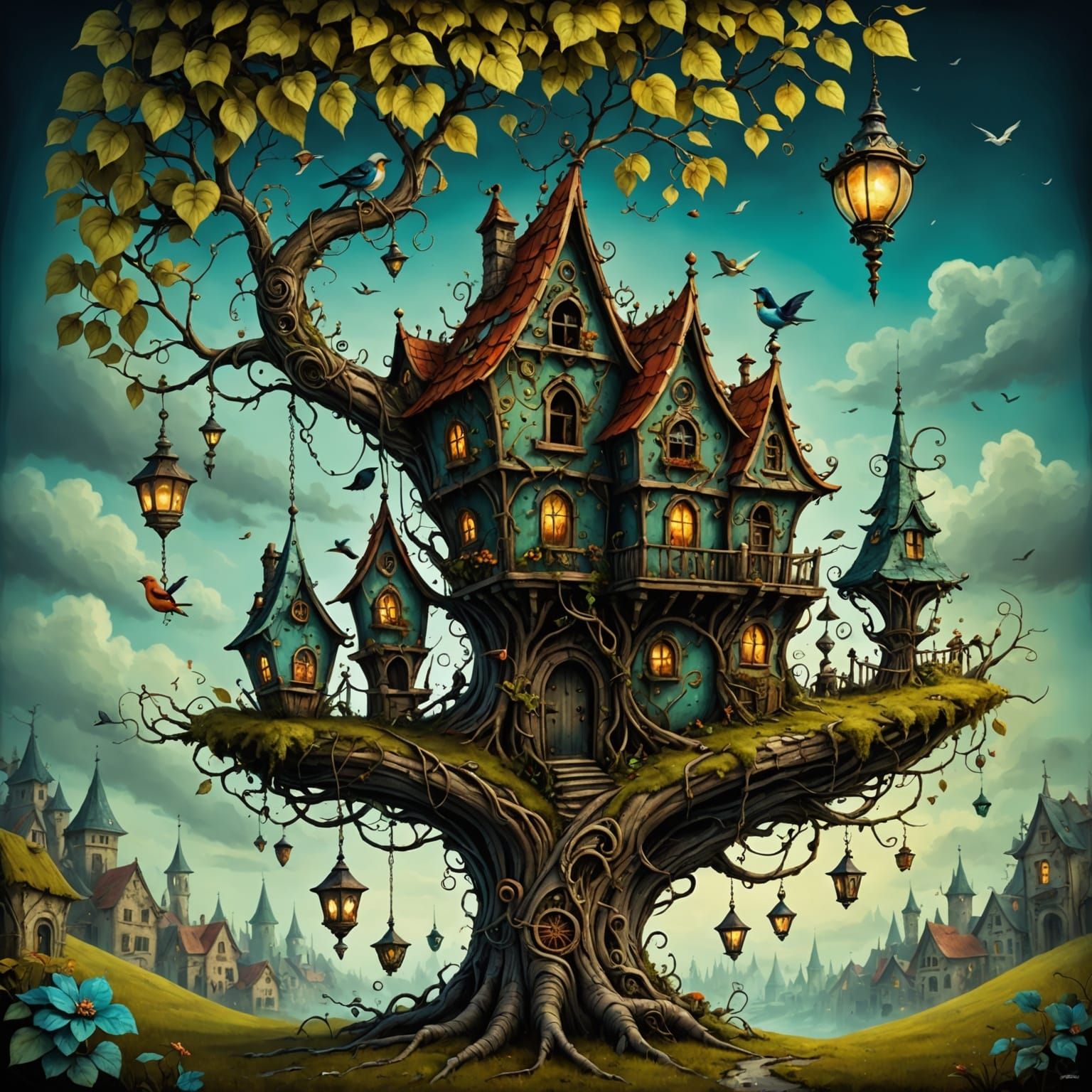 The House on Tree Lane