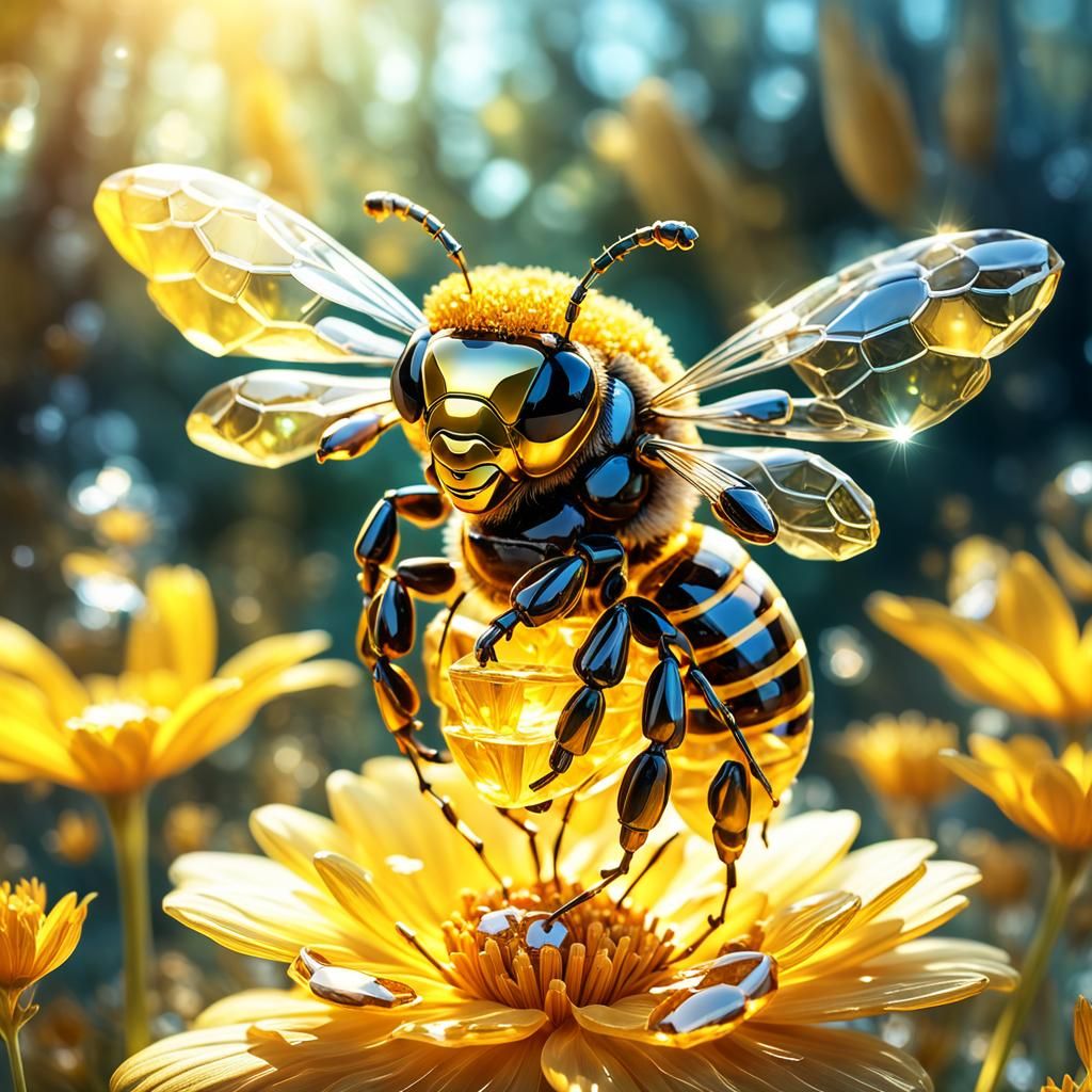 Iron bee  by @Rion November