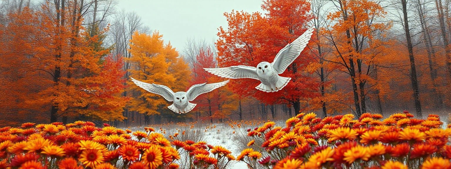 Flying Into Autumn
