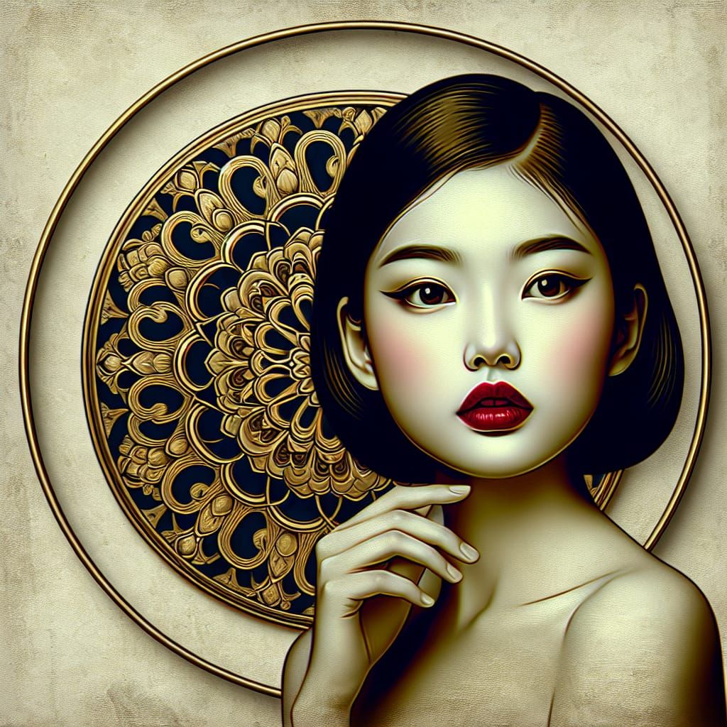 10 Pictures (11/10): Wall plates of the prettiest women.