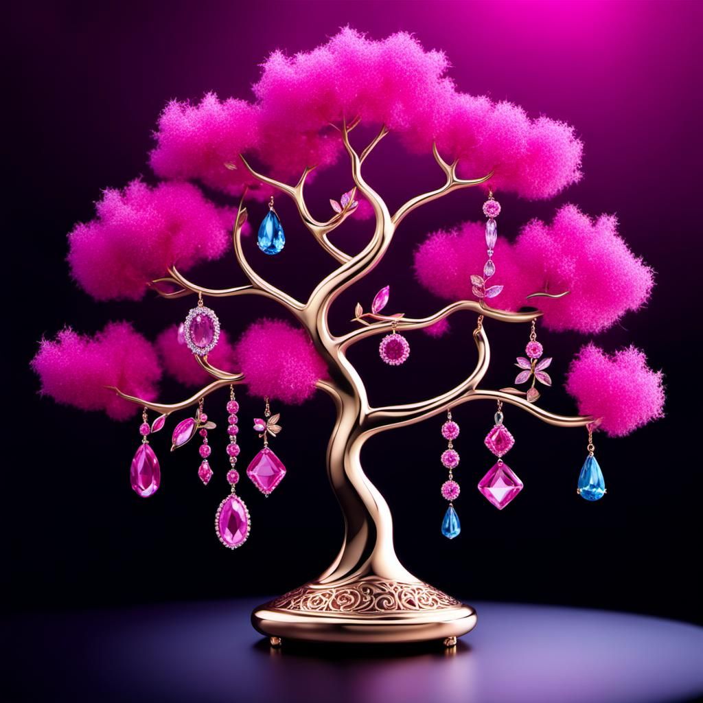 The jewelry bonsai tree