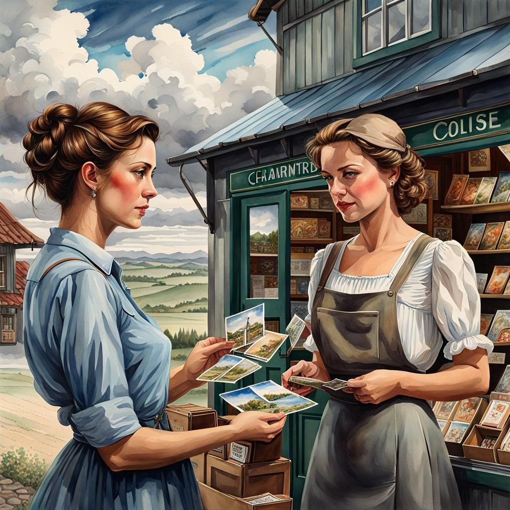 postcards store AI Generated Artwork NightCafe Creator