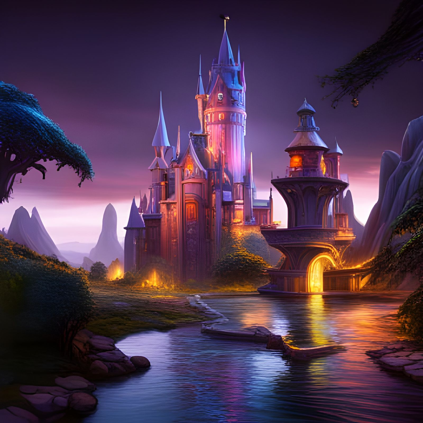 Totally not Disney castle