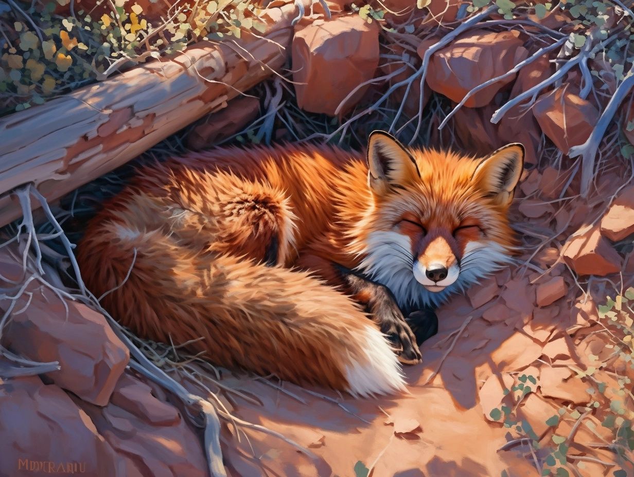 Sleeping Fox
