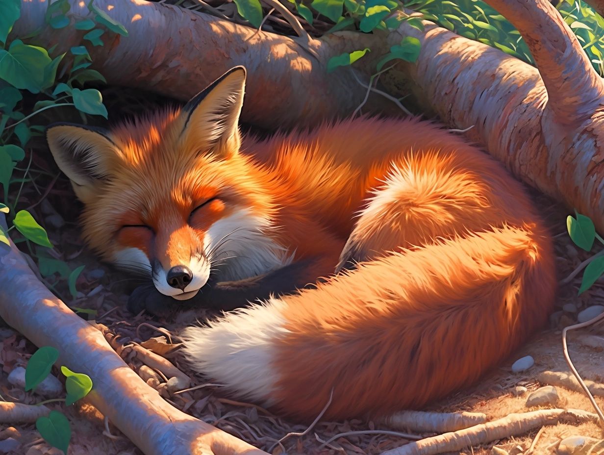Sleeping Fox