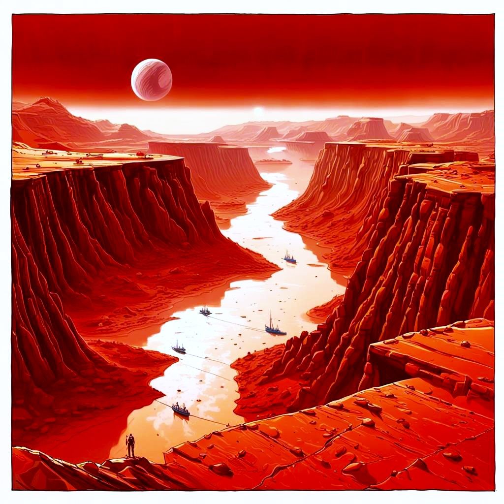 The Day We Sailed on Mars