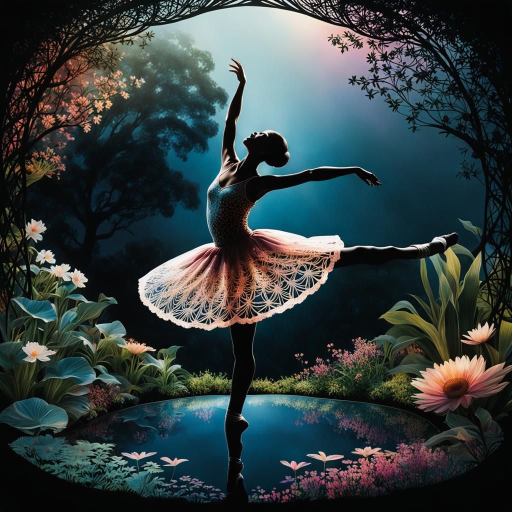 Ballerina - AI Generated Artwork - NightCafe Creator