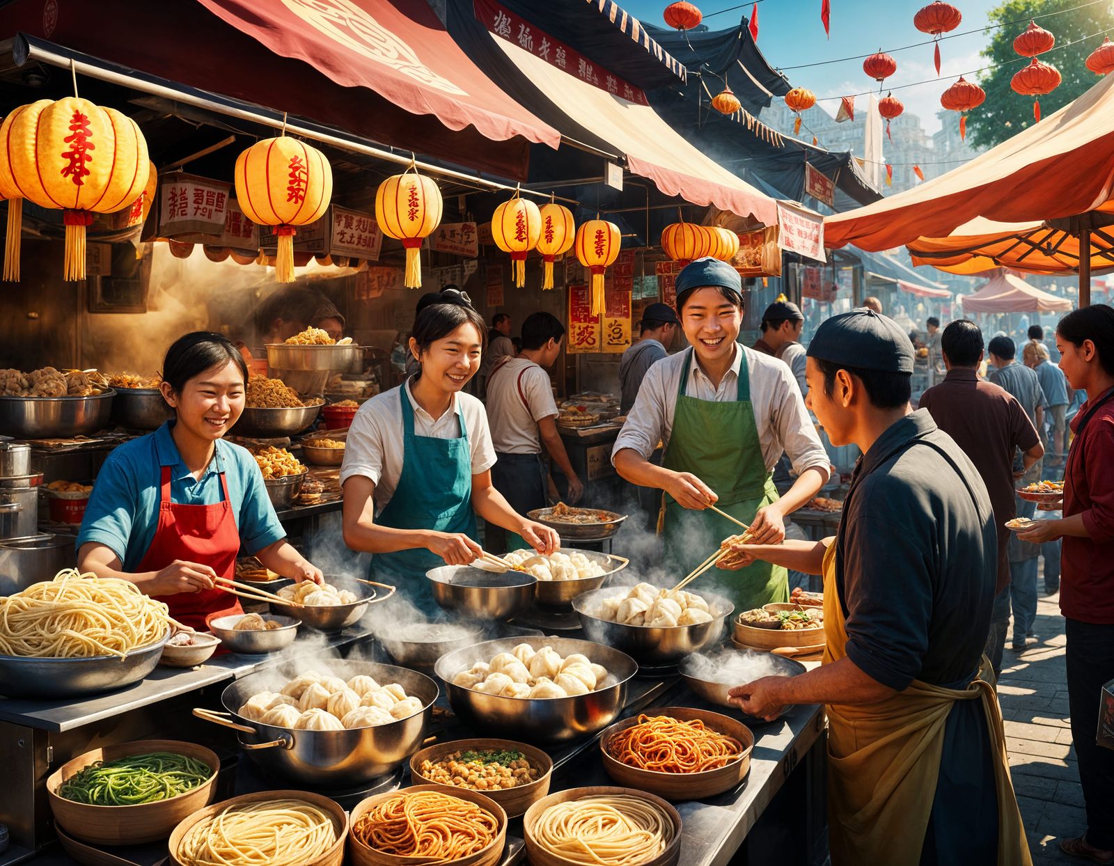 Dumplings, Noodles, and Smiles: A Family's Love for Food  by @Heralyn