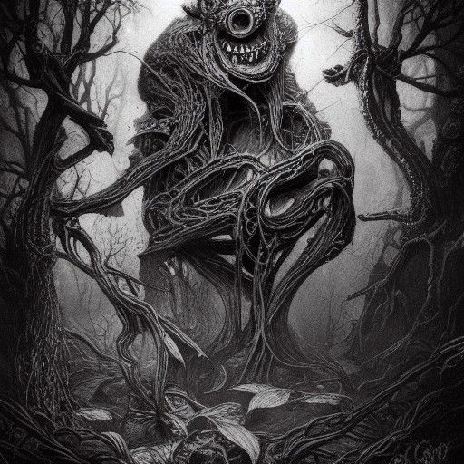 Ink monster