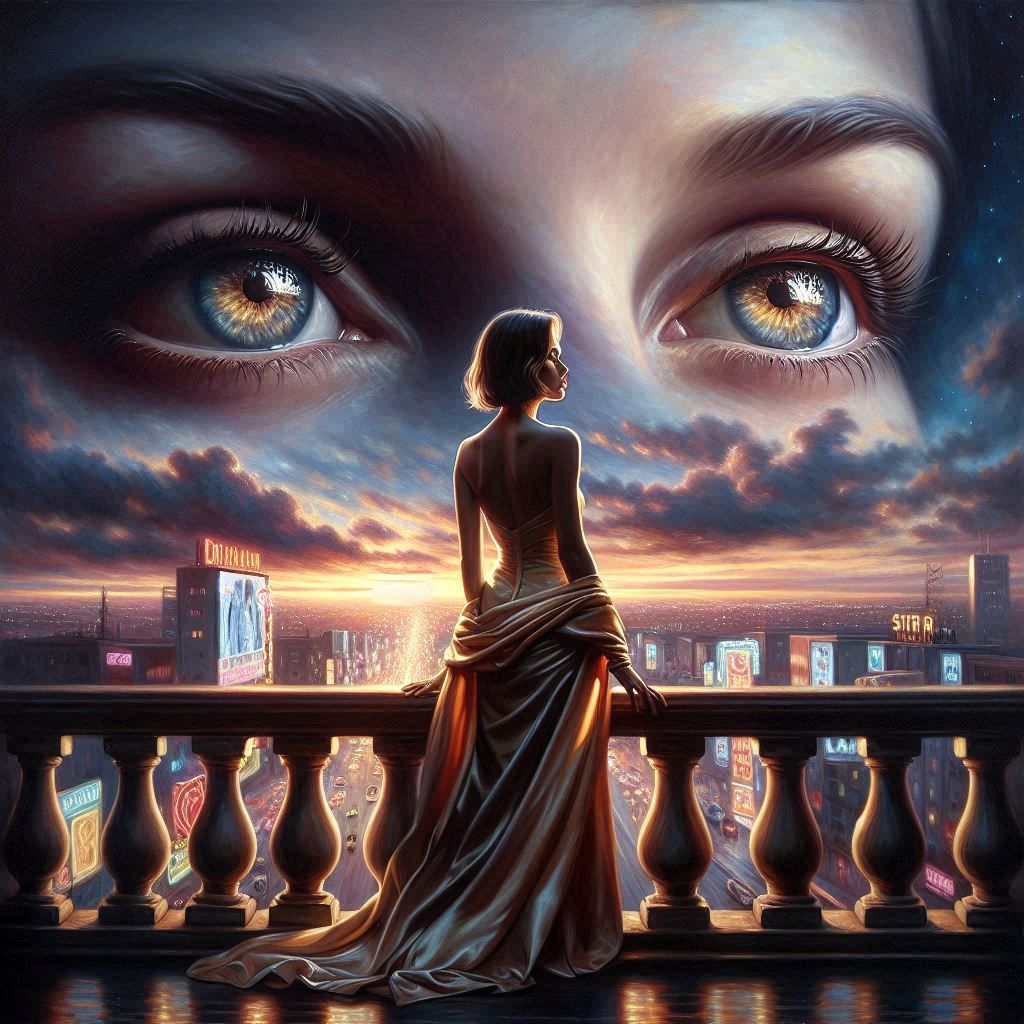 The Glow Behind Lying Eyes"