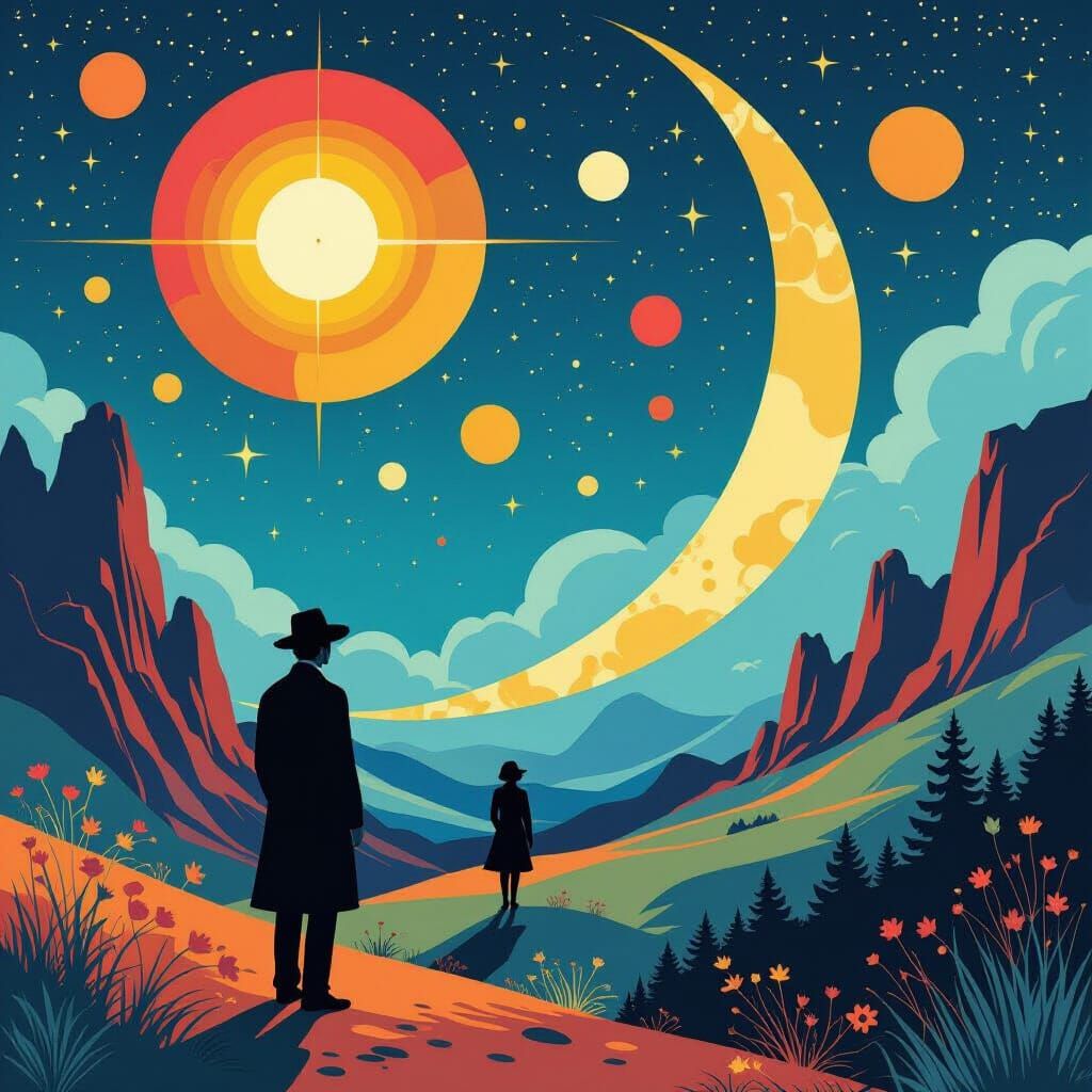 Kandinsky, Kilian Eng, Kelly Freas  by @Dkside