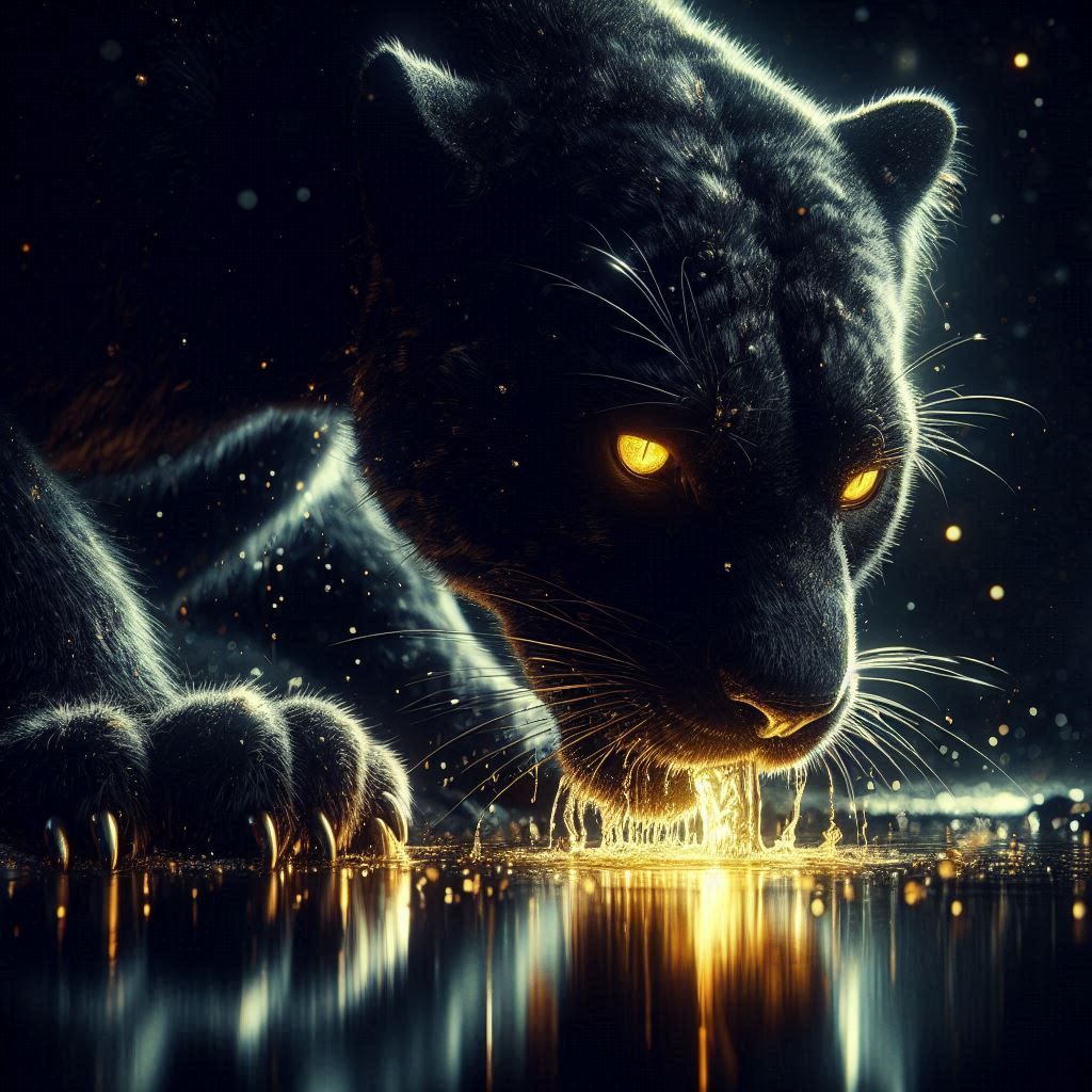 Black panther  by @DenZ