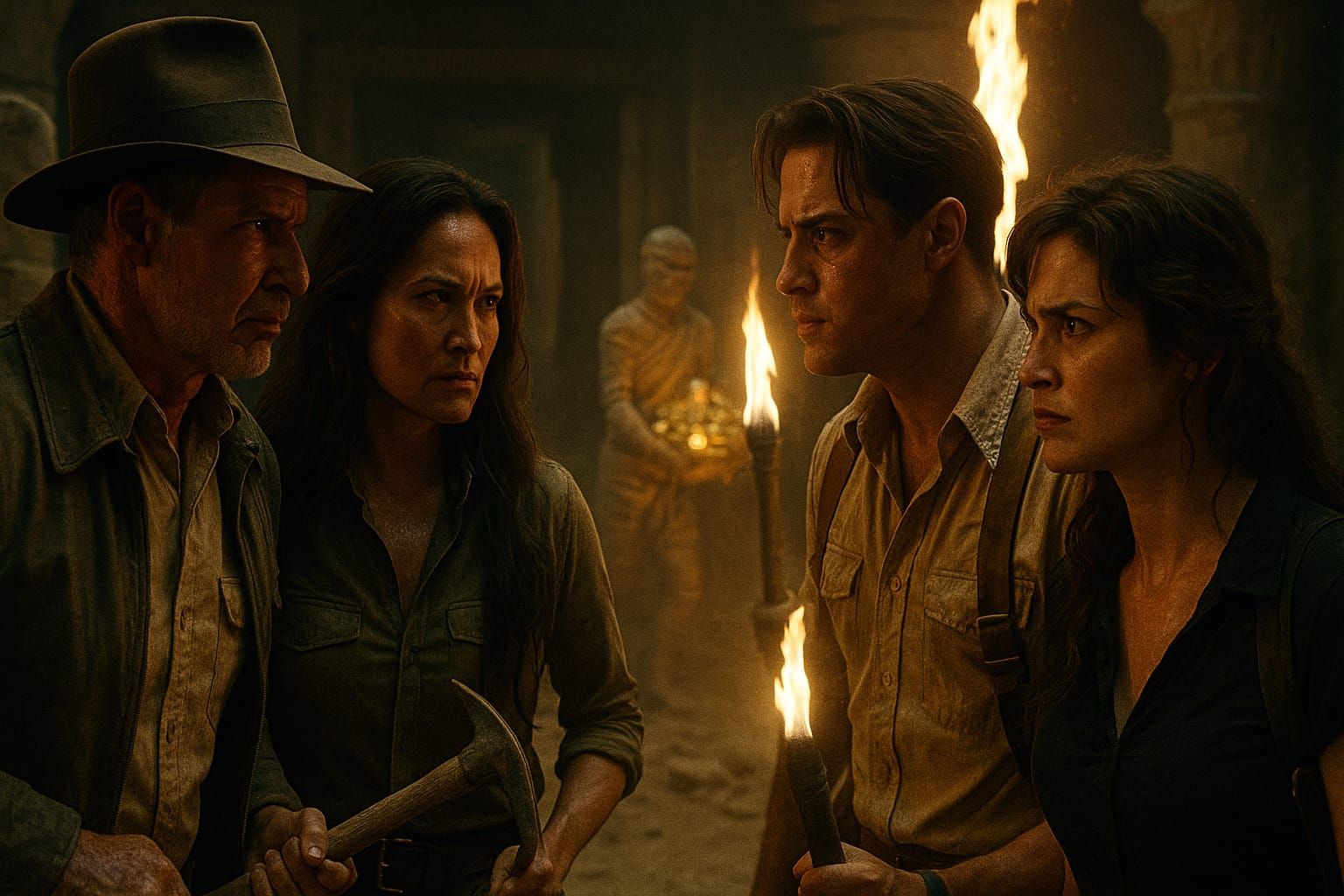 Archaeologists Face-Off