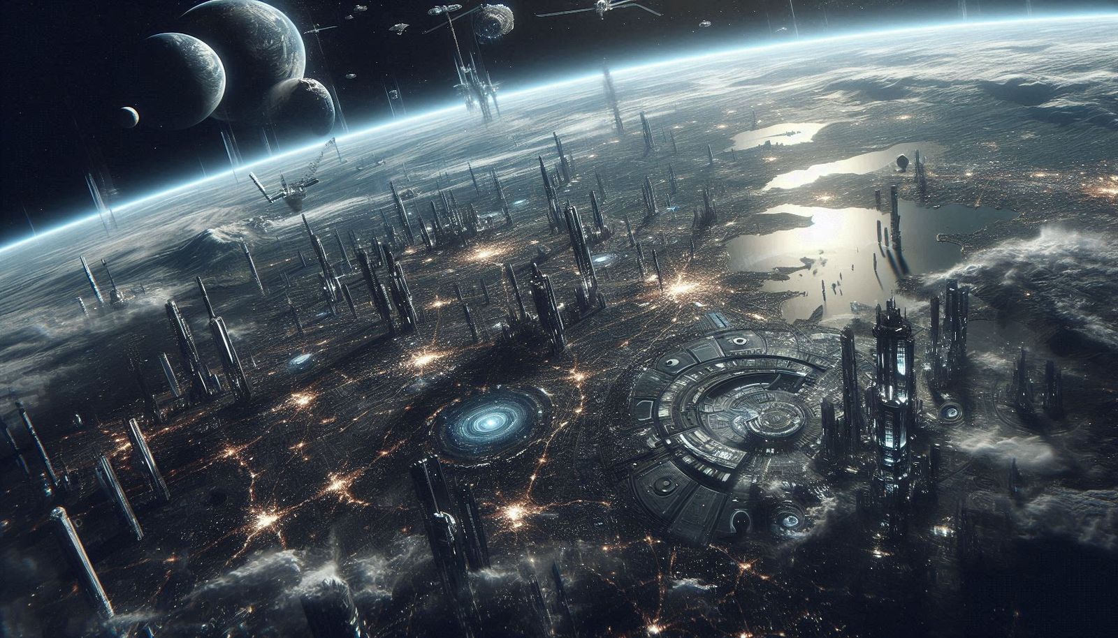 Off Planet Mega City.