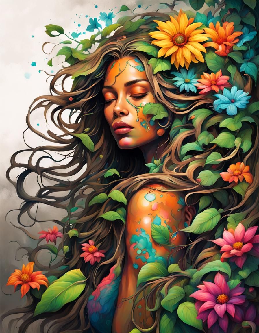 Mother Nature's Embrace  by @Cheeky