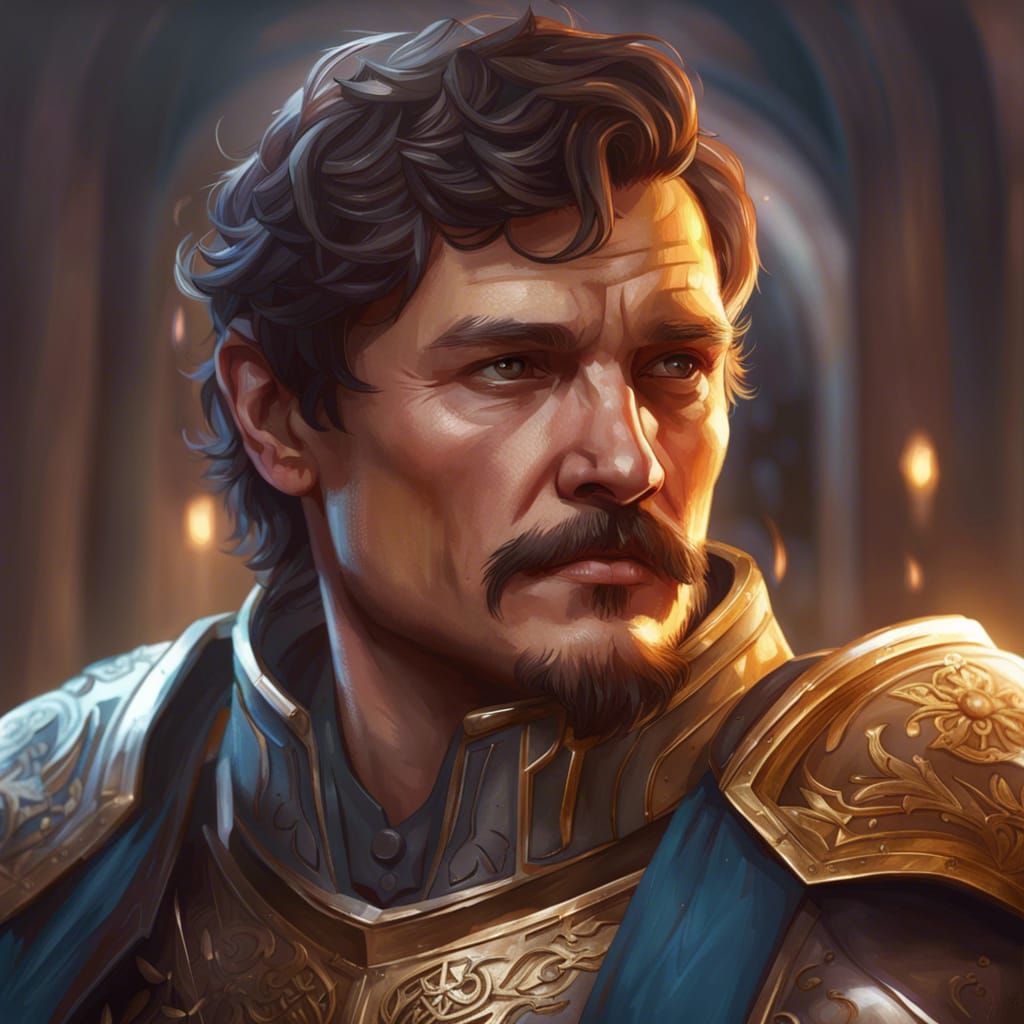 Pedro Pascal - AI Generated Artwork - NightCafe Creator