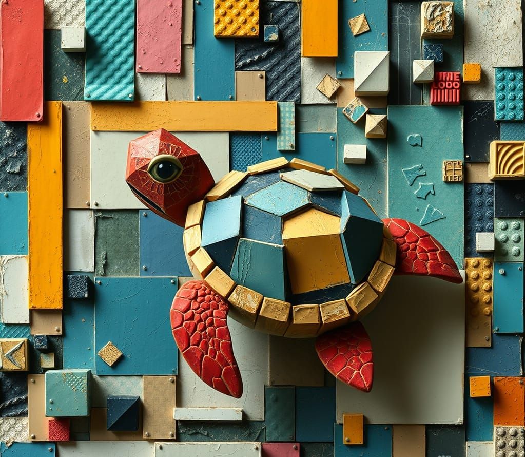 Abstract Animals Daily Challenge  by @virtuadept