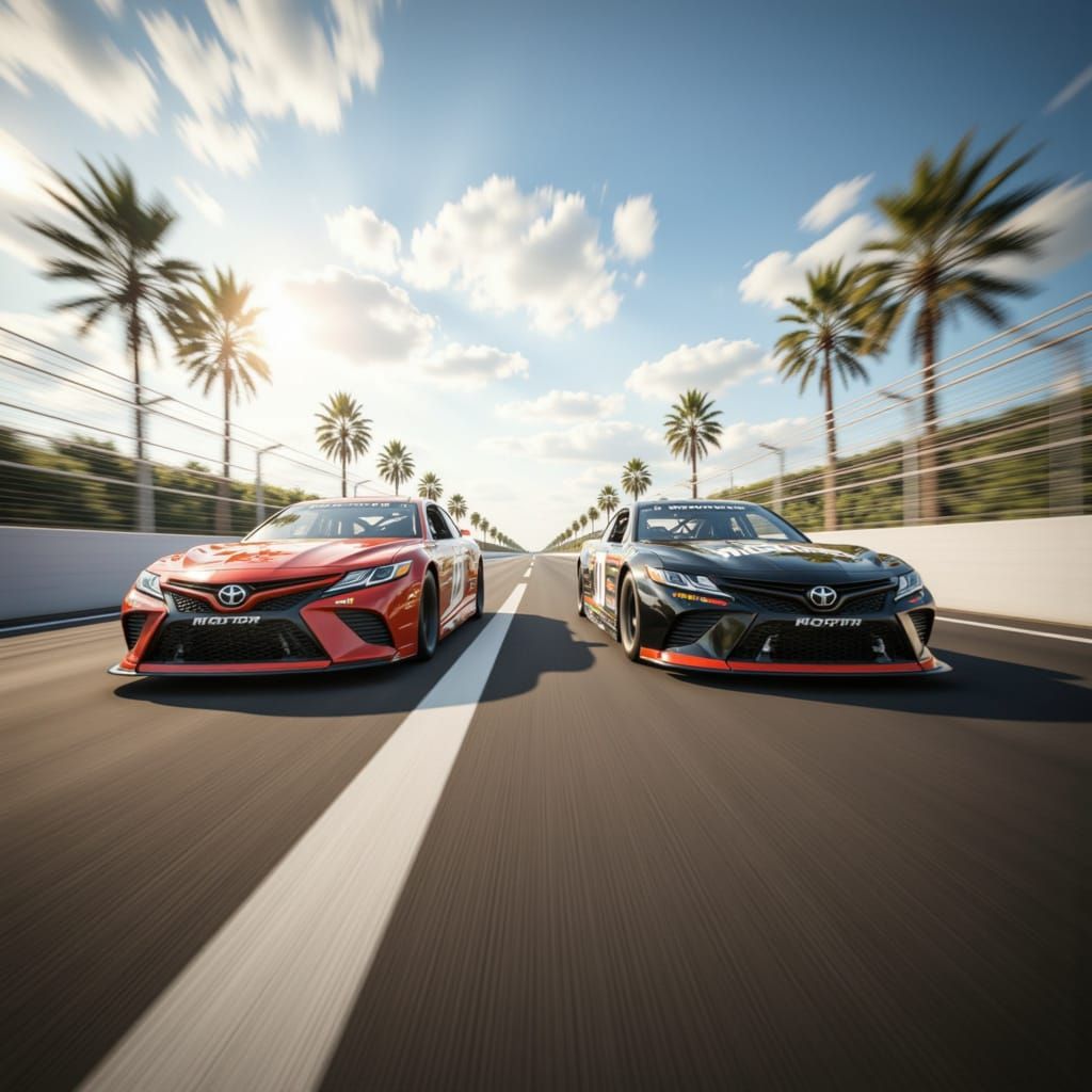 <lora:Motion Blur Speed:1.0>nascar photo finish