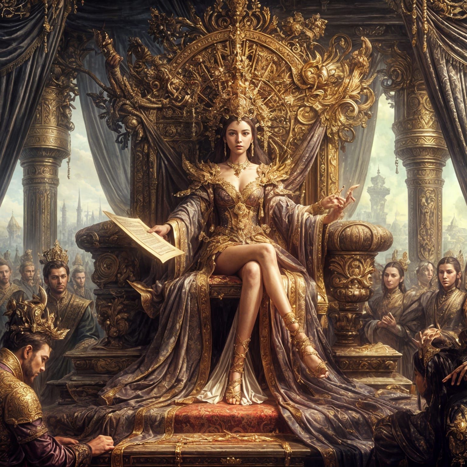 Her August Majesty's Arm Is Undergoing a Metamorphic Transfo...