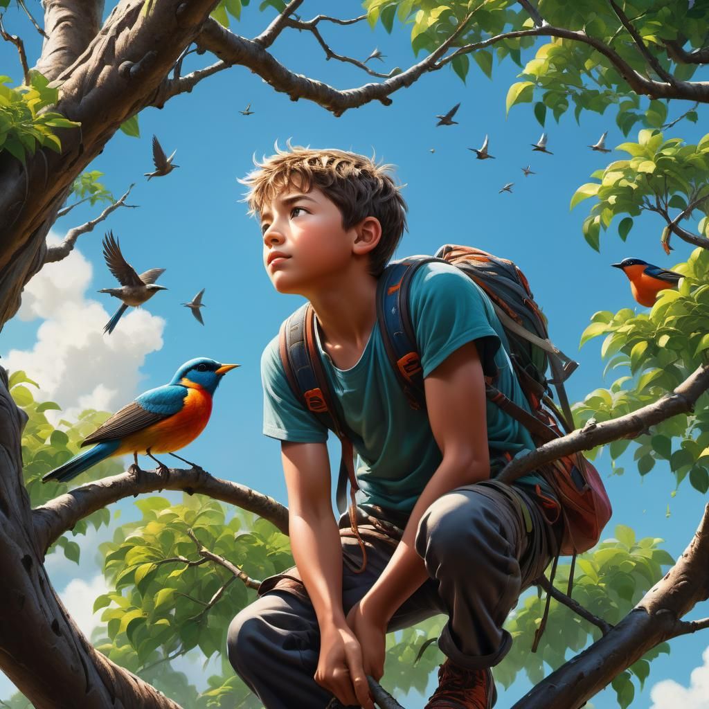 Climbing up to the sky  by @Mulgar the Merciful 