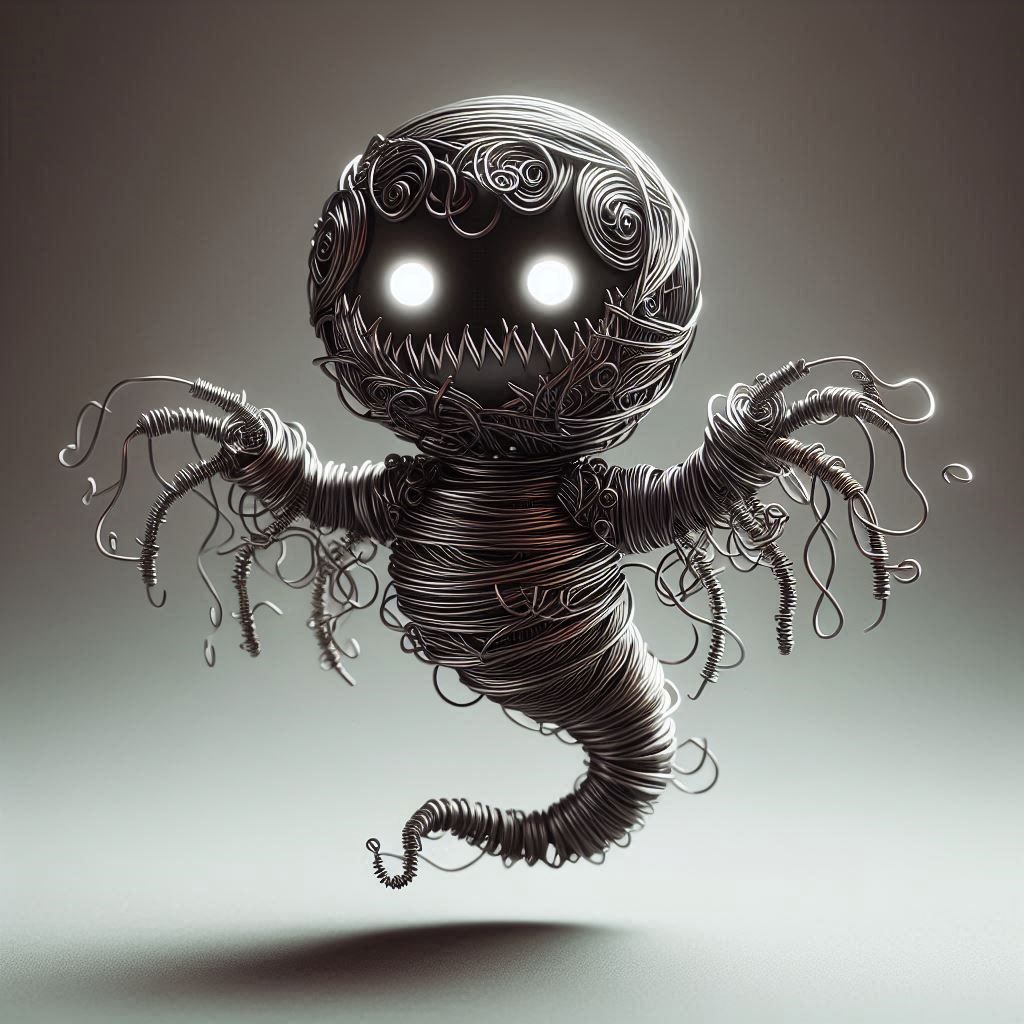 Wired & Twisted Demonic Ghost
