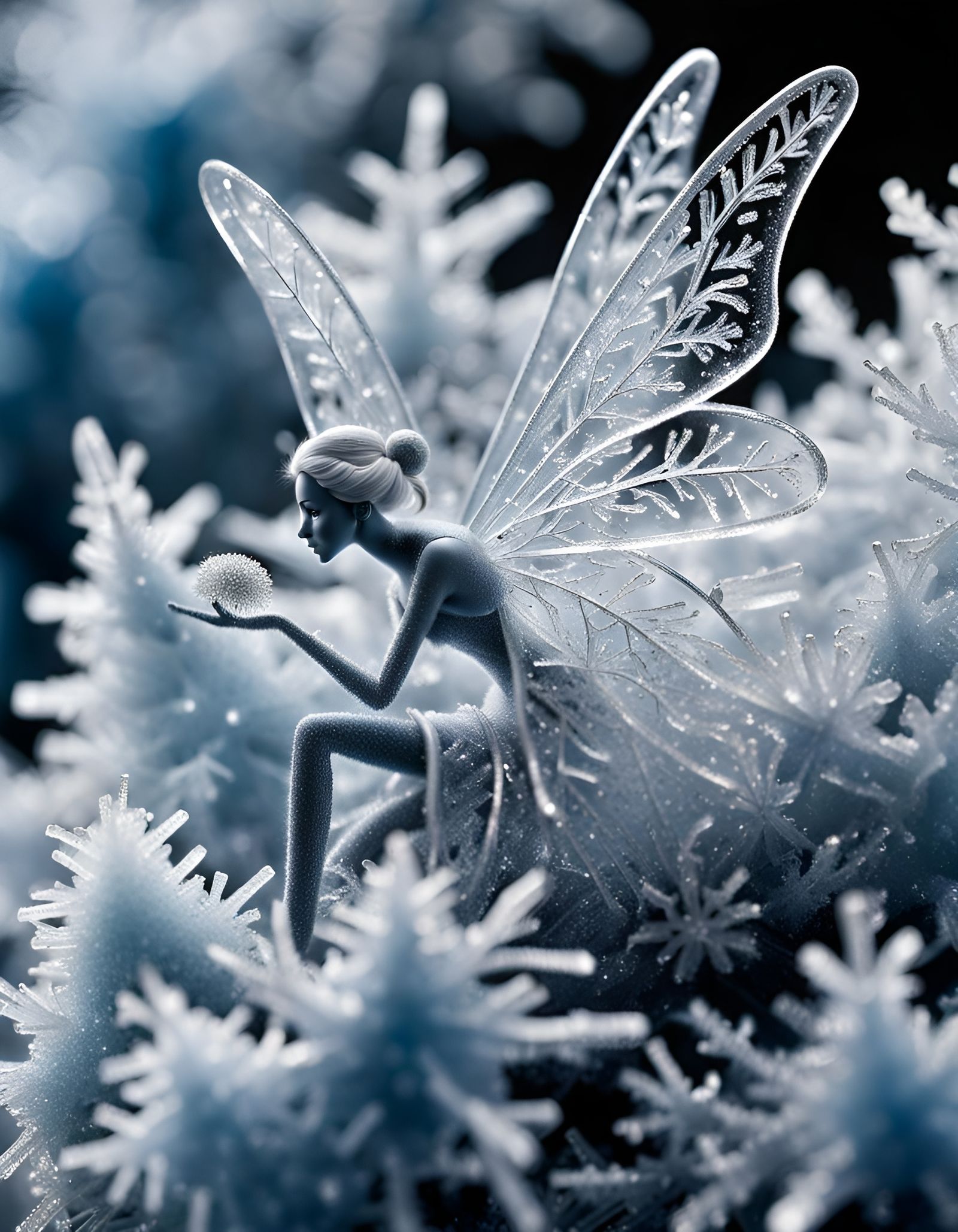 Winter Fairy  by @AI Wannabe