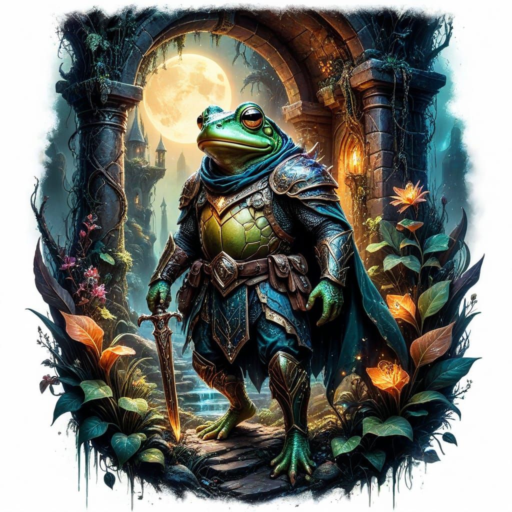 Frog Knight's Ruin Quest 🐸✨