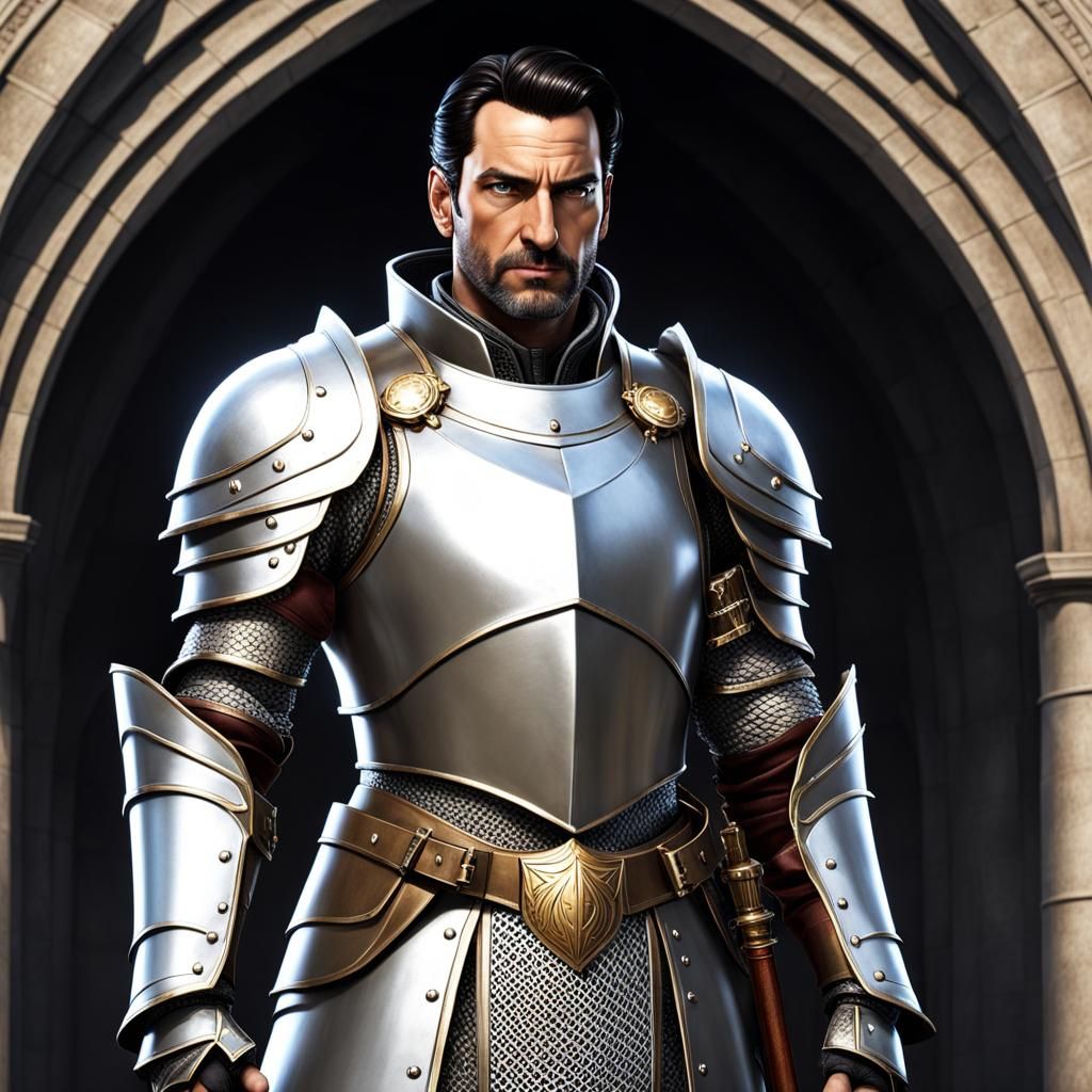 Human male cleric full body - AI Generated Artwork - NightCafe Creator