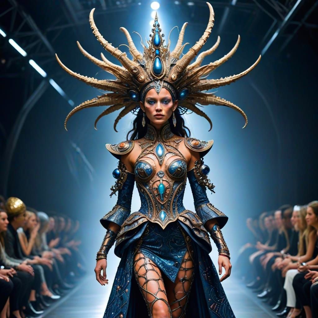 Catwalk With Alien Style  by @Brandy Vazquez