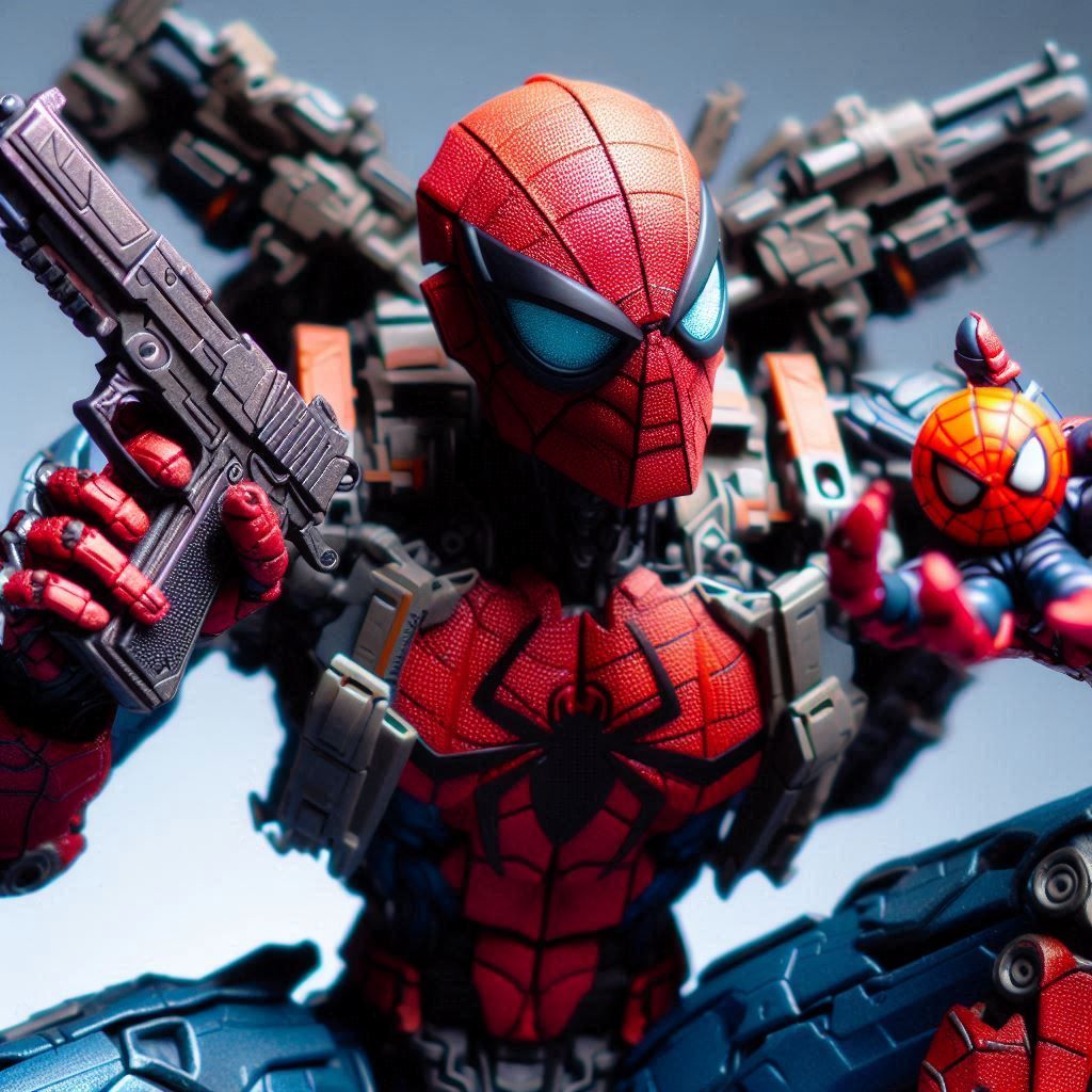 Serie inside,  Transformer Spiderman