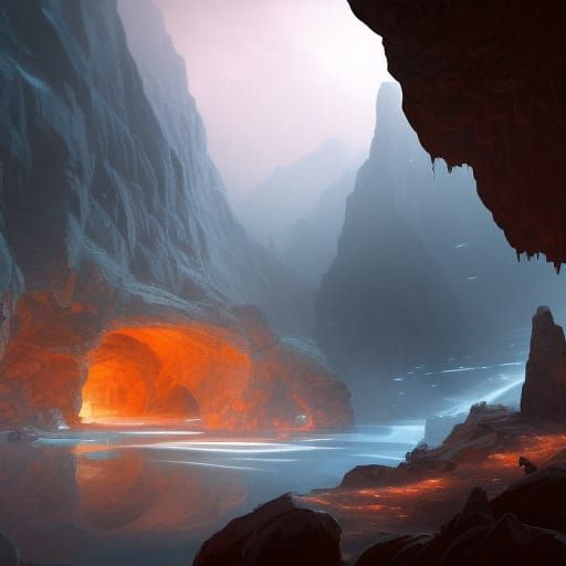 A cave at the end of the world