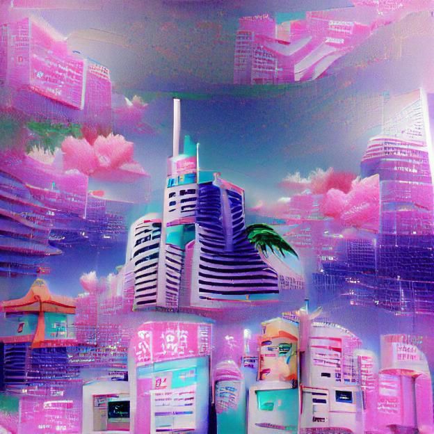 Vaporwave City