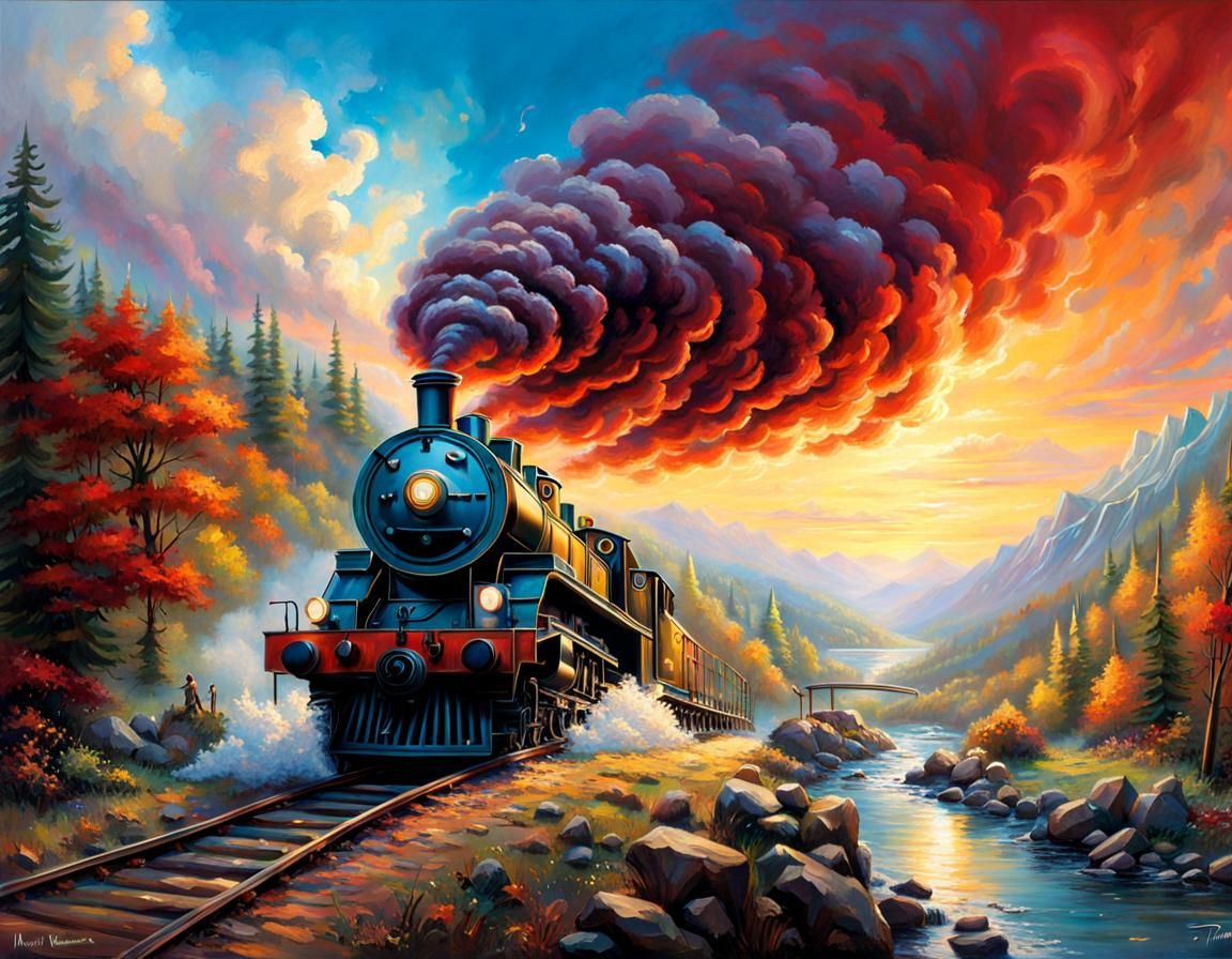 Train - Winner of a Community No Theme Challenge  by @LTSings