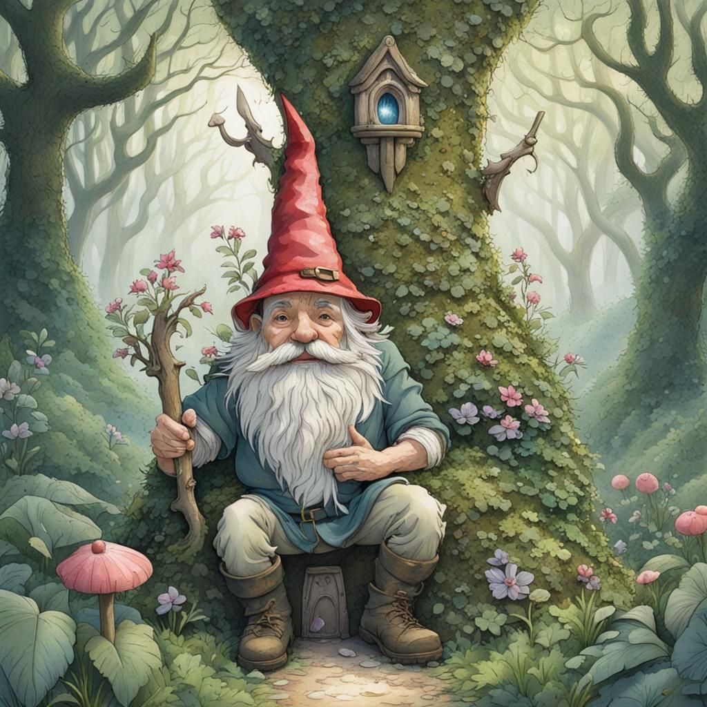 The Old Forest Gnome