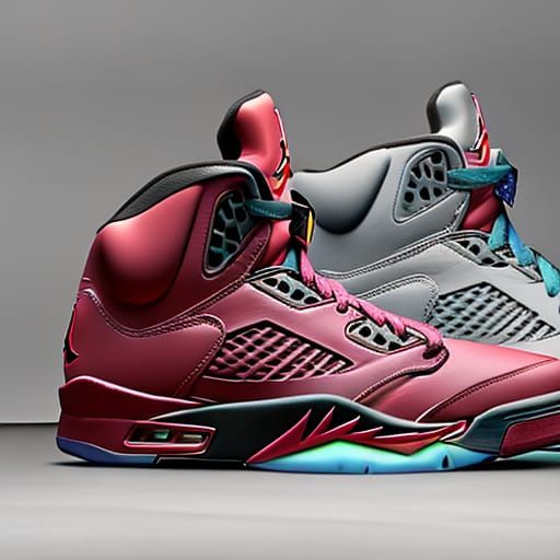 Air Jordan 5s chili pepper