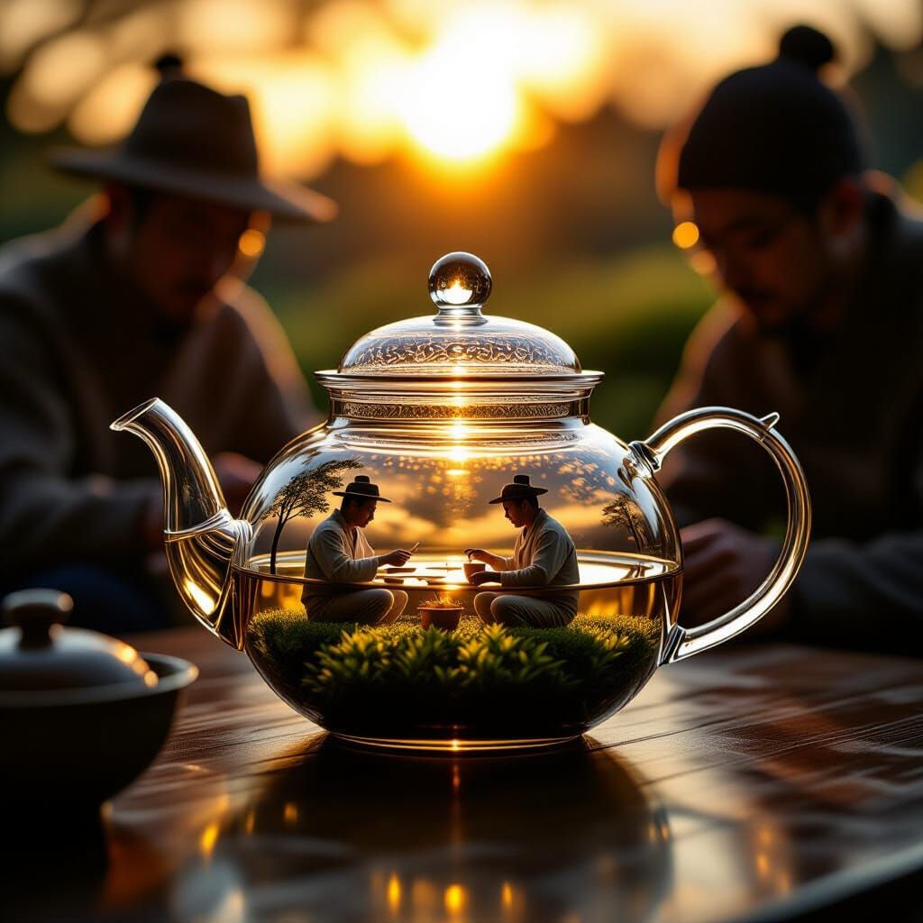 Harvesting Tea  by @WarrioroftheAges