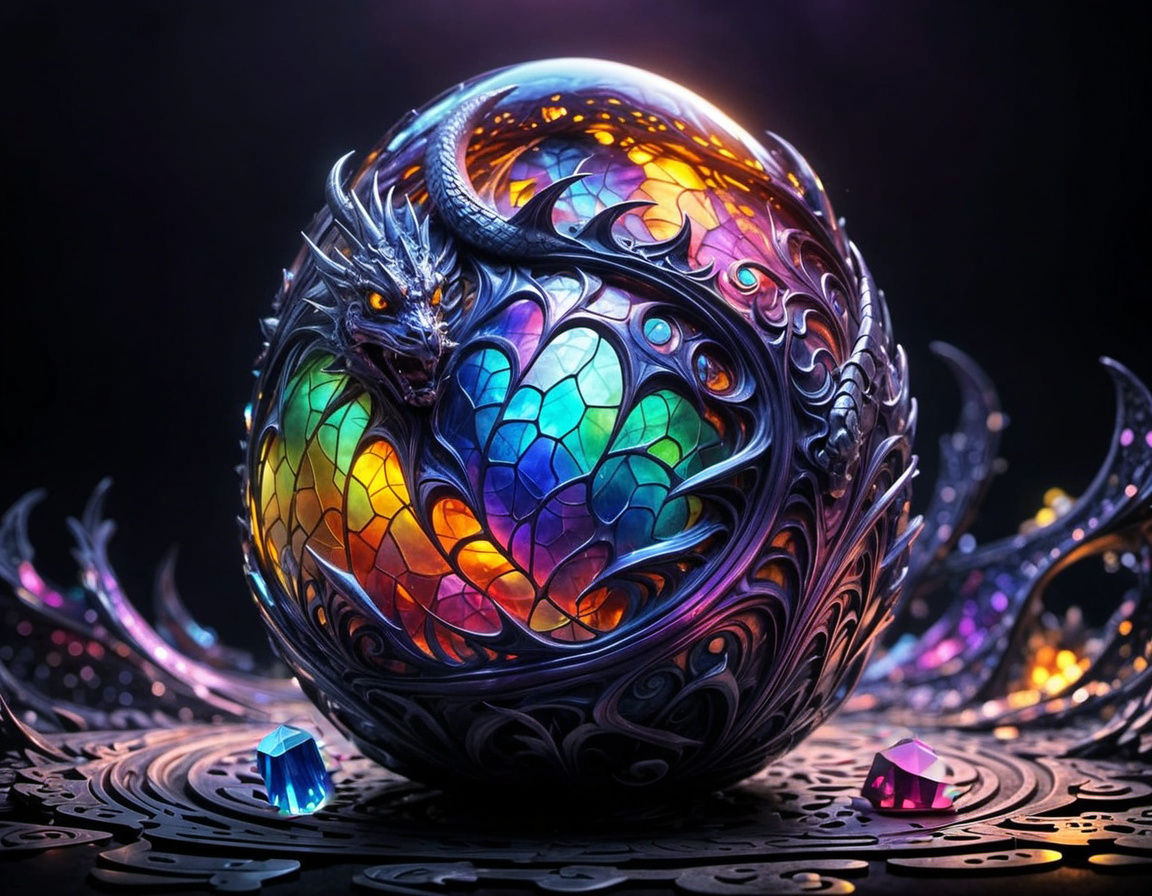 Dragon's Egg  by @Basic_Shmasic