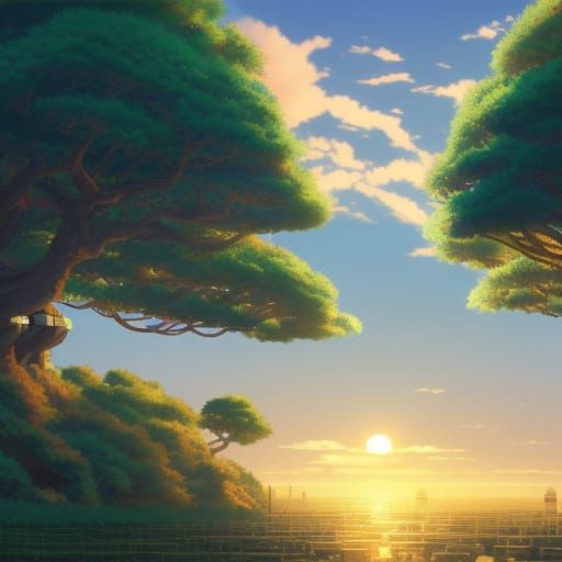 sun set
