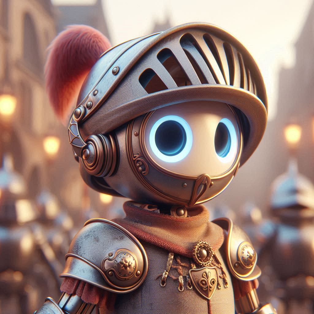 What is the name of the robot knight? Sir-cuit!