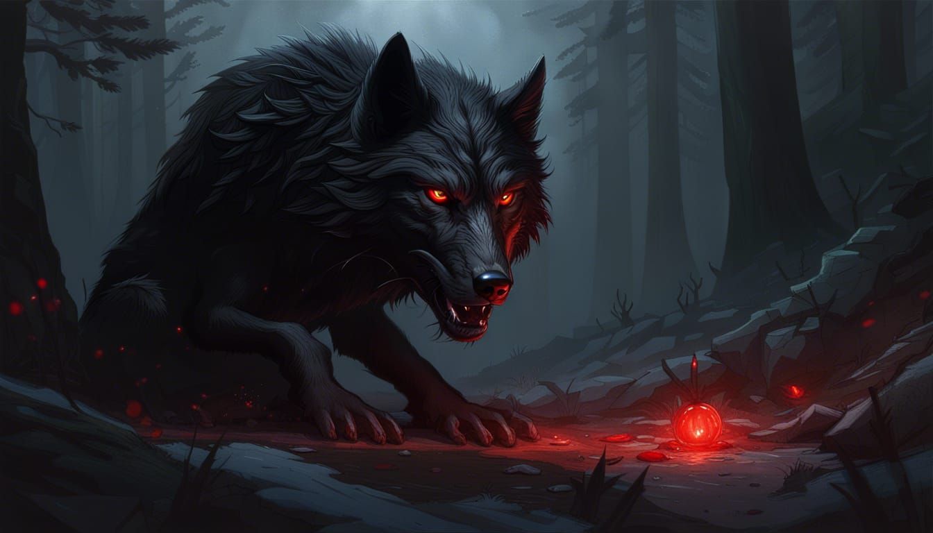 100+] Black Wolf Wallpapers | Wallpapers.com