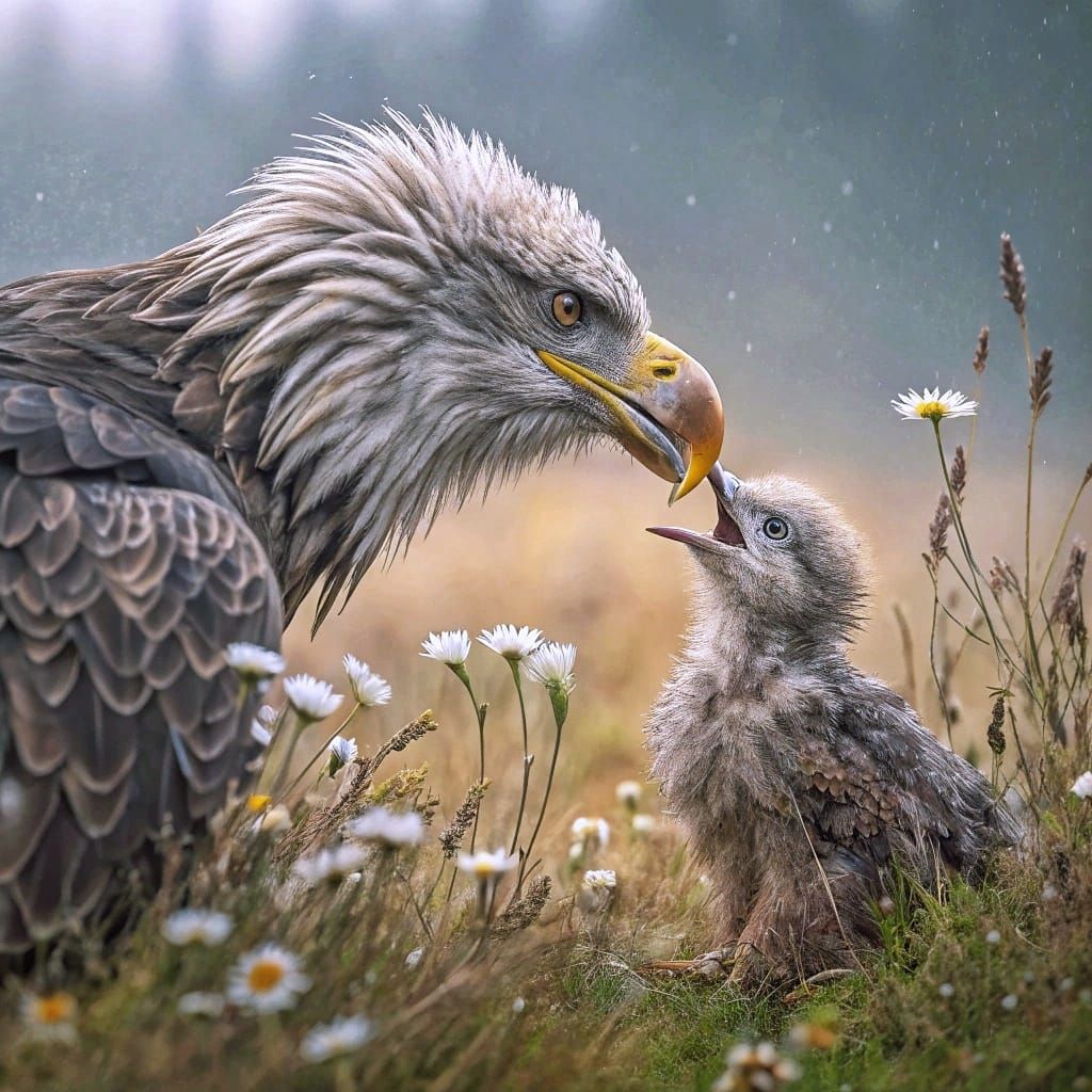 Mamy give me my food 😁😁